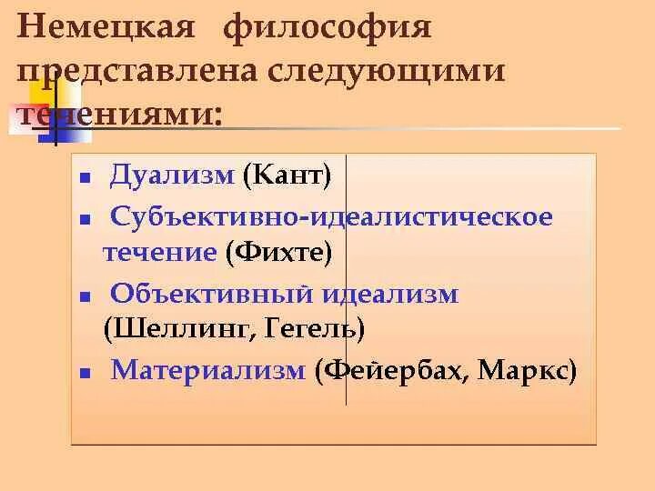 Немецкая философия кант гегель фейербах. Представители немецкой классической философии. Основы немецкой философии. Немецкие классические философы таблица. Философы немецкой классической философии.