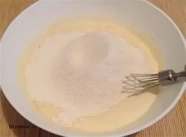 Рецепт с молоком крахмалом и яйцами