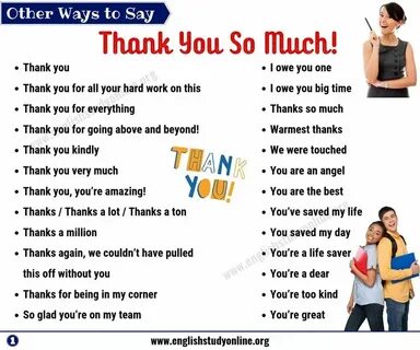 How to answer to thank you
