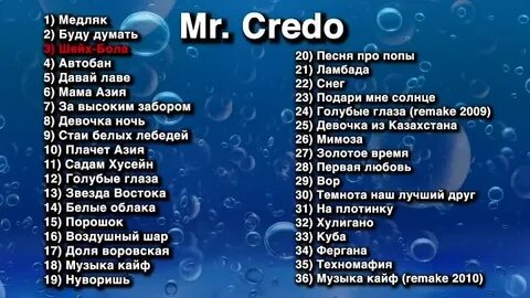 Кредо глаза