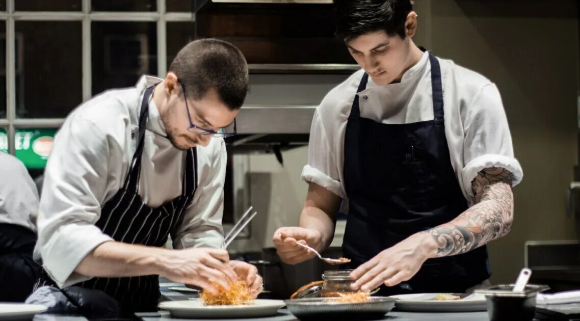 Working day cook