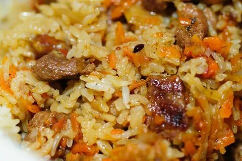 Плов получается