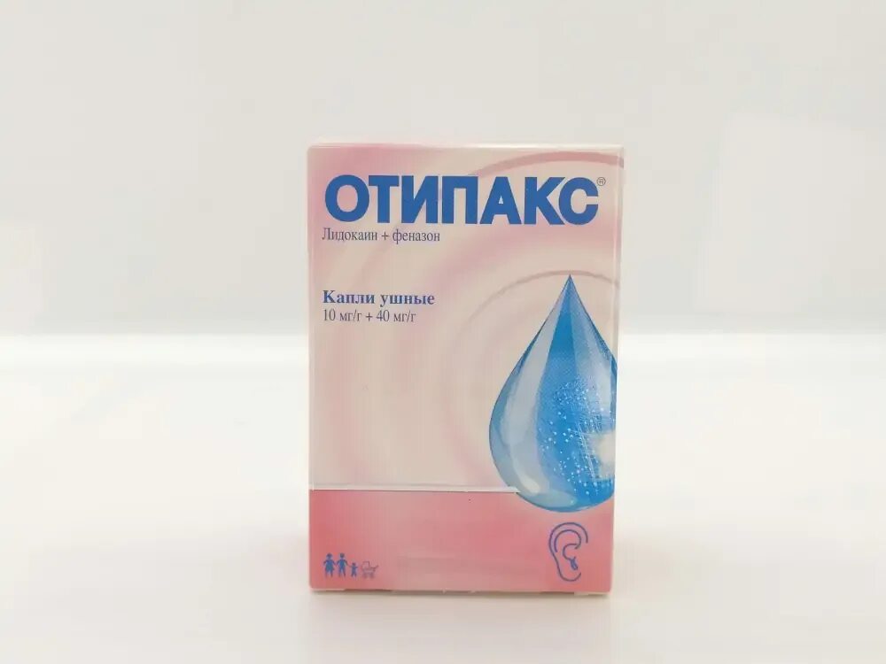 Отипакс (капли 16г фл. Ушные ). Отипакс (капли 16г фл. Ушные ) Biocodex-Франция. Отипакс ушные капли 16г Biocodex Франция. Ушные капли с лидокаином.