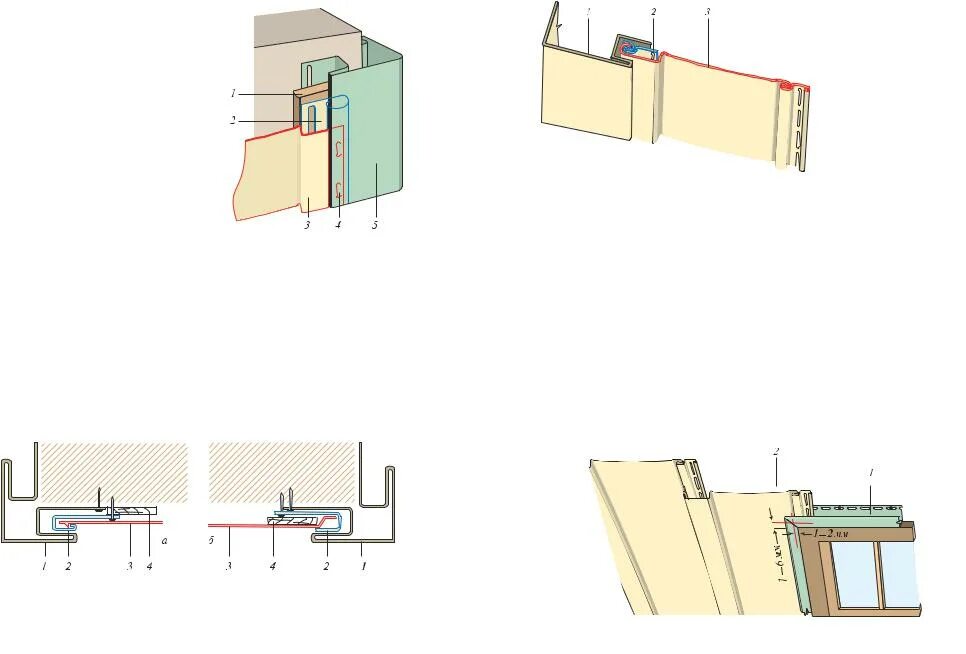 Пошаговый монтаж винилового сайдинга. Сайдинг металлический вертикальный технология монтажа. Стартовая планка для фасадных панелей чертёж. Металлосайдинг узлы крепления. Технология монтажа вертикального винилового сайдинга.