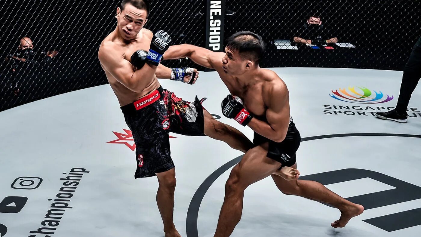 Более сильнейший противник. Eko Roni Saputra. One Championship MMA. Adrian Mattheis боец.