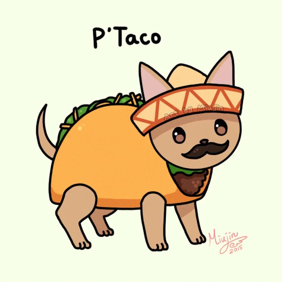 Тако кот. Tacos мультяшный. Кот Такос.