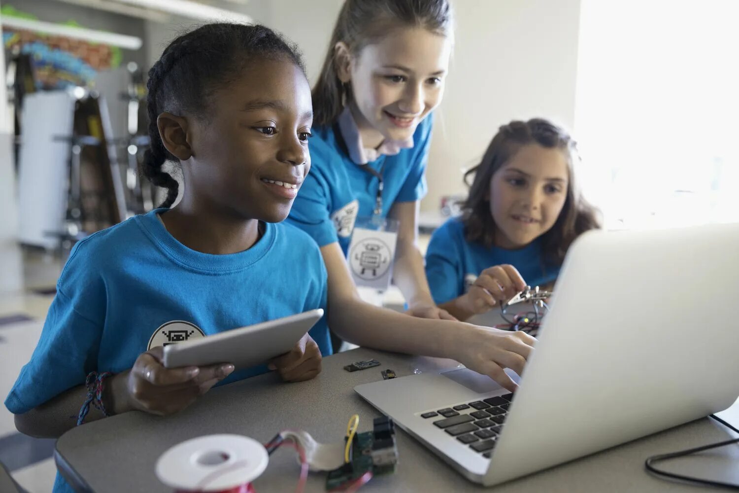 Computer teach children