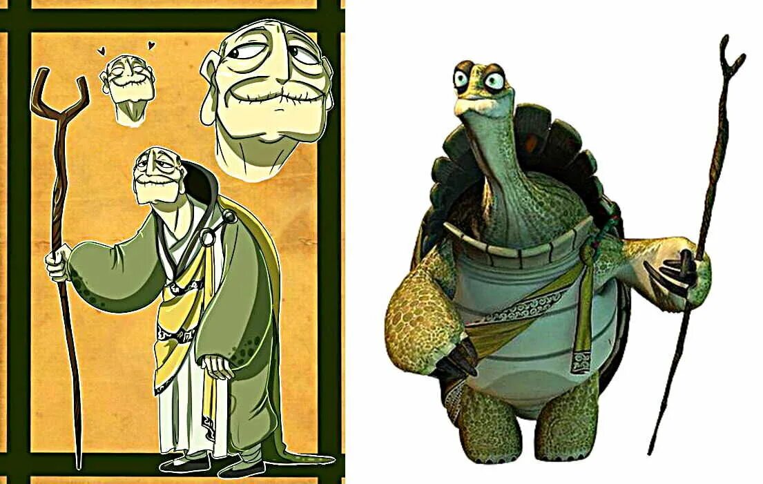 Silent reverie yung oogway