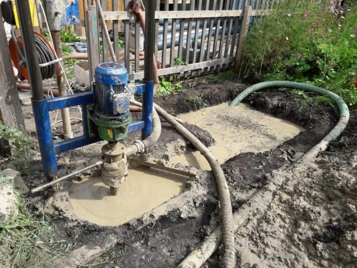 Промывка скважин на воду. Пробурить скважину под воду в рассрочку. Уборка участка после бурения скважины. Скважина под ключ Тюмень. Авито бурение воды