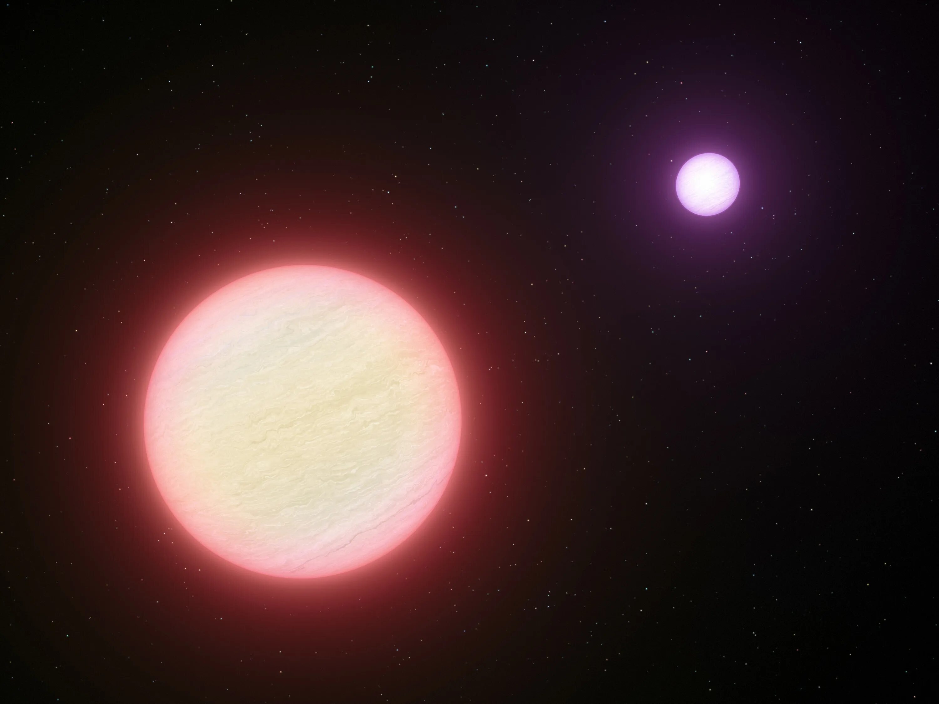 Пульсирующие белые карлики. CFBDSIR 1458+10b. Звезды карлики гиганты и сверхгиганты. Двойная звезда красный карлик. Красный гигант и белый карлик.