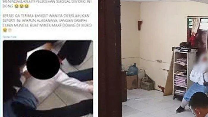 Siswi sma Viral Video siswa digerayangi di Sulawesi. Sma viral 2024