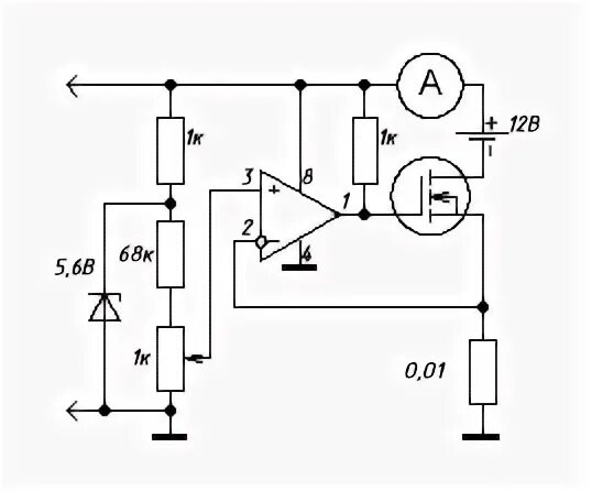 Регулятор тока 7. Лм358 регулятор тока. Регулятор тока на lm358. Регулятор мощности на lm358. Схема регулятора тока на 358.