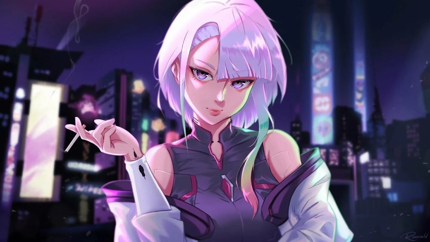 Киберпанк бегущие по краю cyberpunk edgerunners. Cyberpunk 2077 edgerunners ребекка. люси cyberpunk edgerunners. киберпанк аниме 2025. cyberpunk 2077 ребекка аниме.