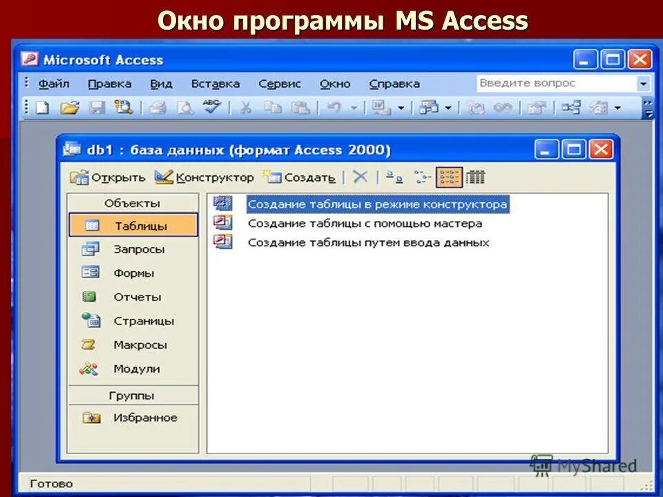 Access posting. Интерфейс программы СУБД MS access 2007. База данных программа access. Окно СУБД MS access. Окно программы СУБД аксесс.