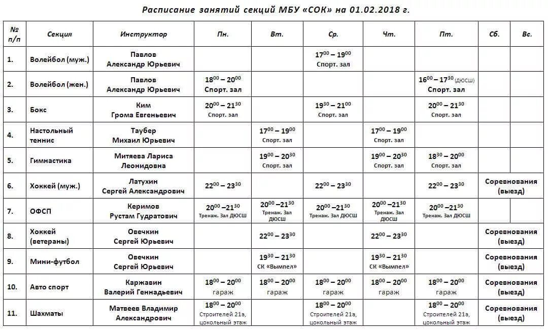Расписание занятий. Расписание секционных занятий. График занятий спортивных секций. Расписание занятий секций. Мета расписание