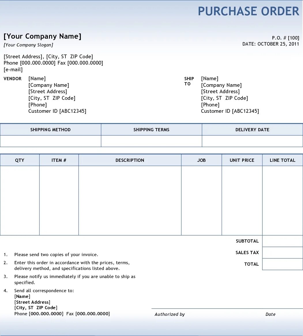 Order pdf. Purchase order. Purchase order образец. Инвойс. Purchasing order образец.