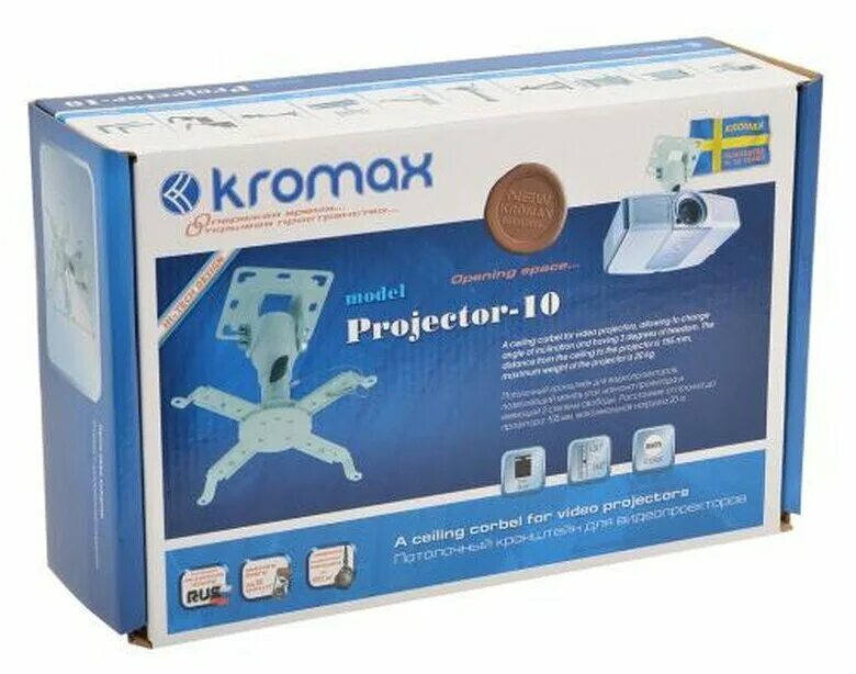 кронштейн на потолок kromax projector-10. проектор viewsonic x10-4k. Projector 10bl. проектор meridian 810. Projector 10.