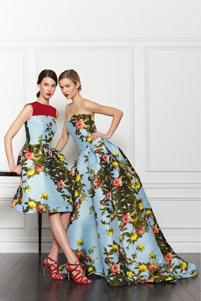 Carolina Herrera платья. Carolina Herrera pre Fall. Коллекция Каролины Эррера.