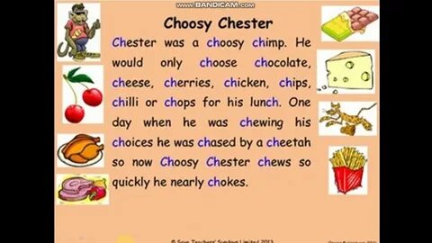 Ch reading wordwall