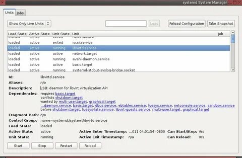 Юниты systemd
