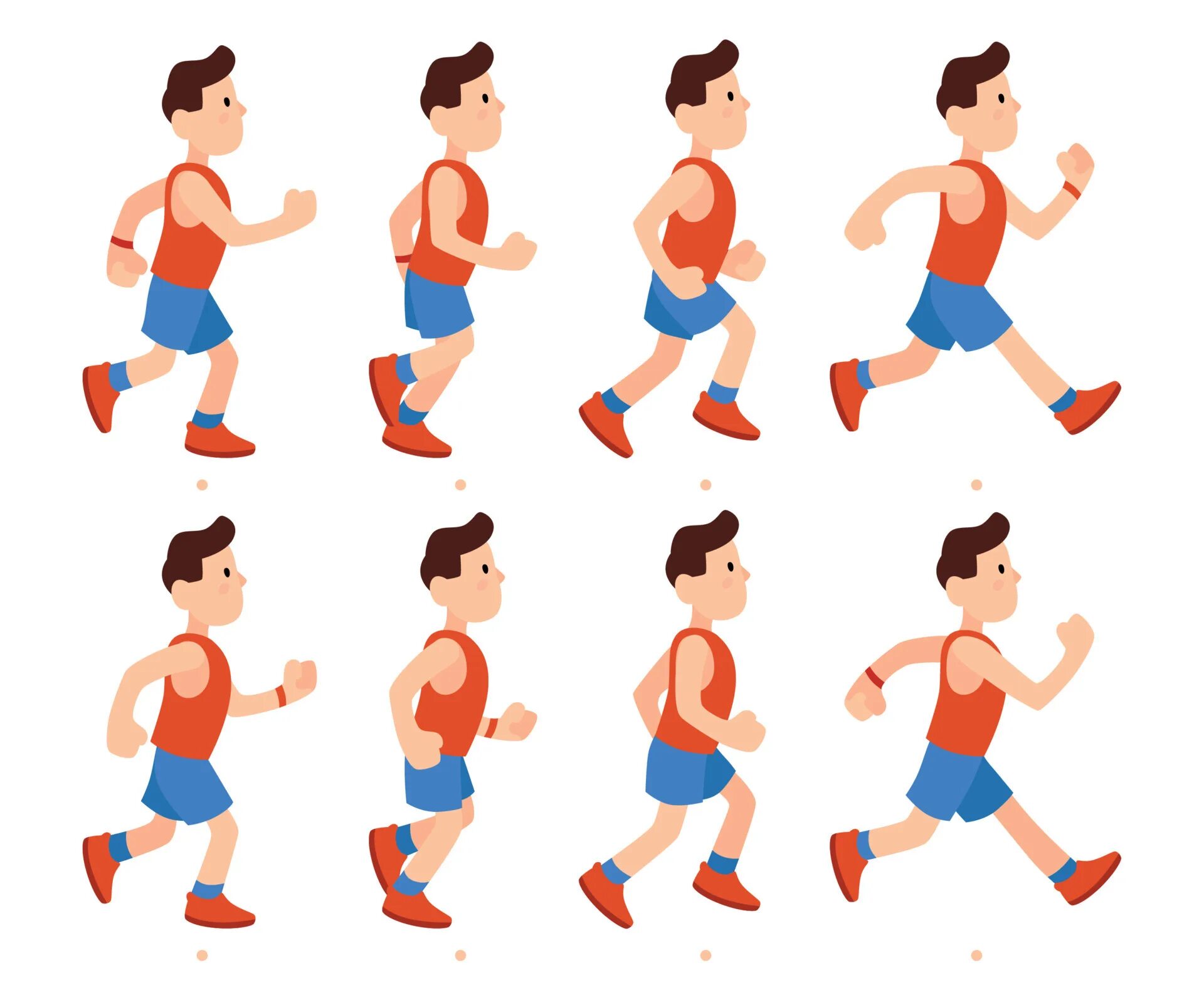 Run man animation
