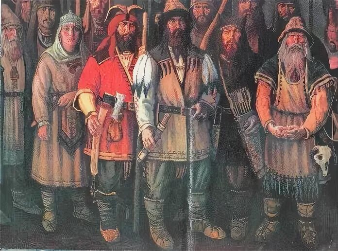 Князь племени весь