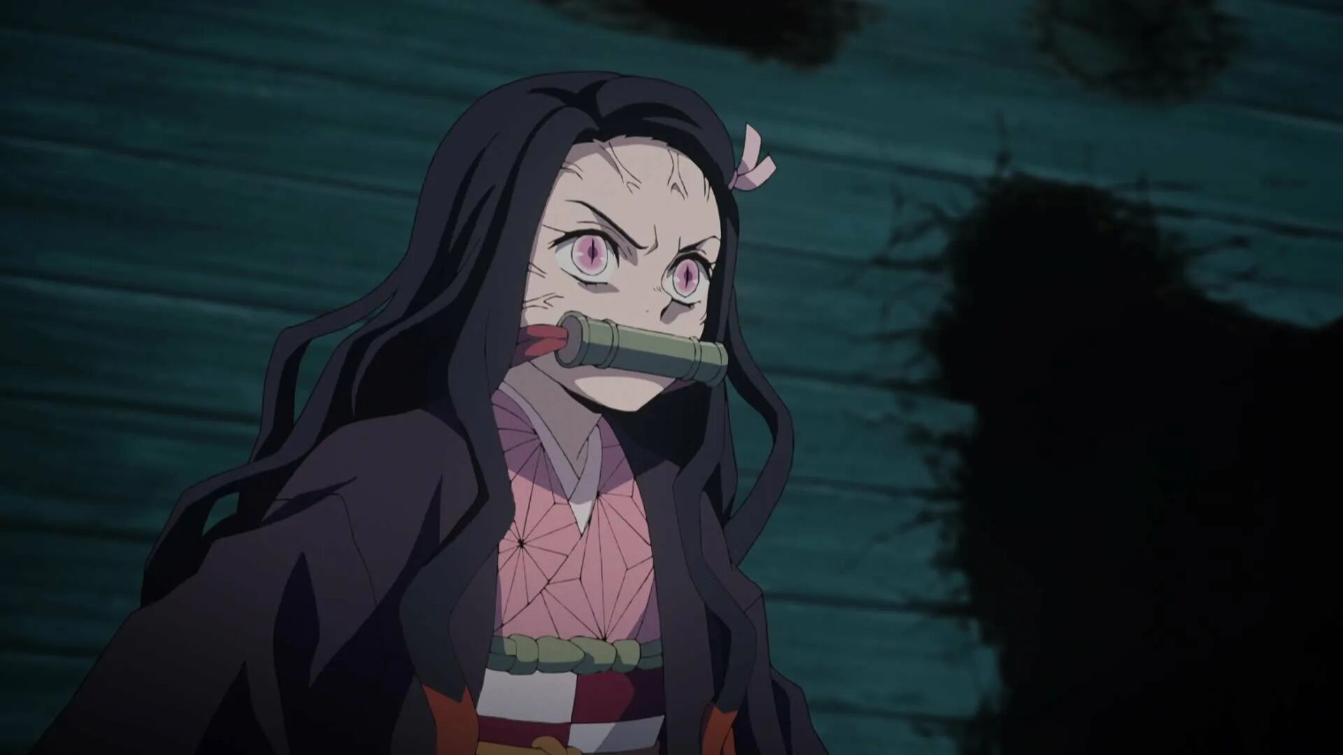 Демон Slayer Kimetsu. Клинок рассекающий демонов Незуко демон. Столбы истребители демонов