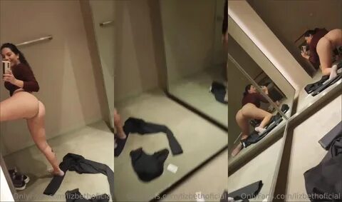 Lizbeth Rodriguez in the bathroom naked and rolling around.