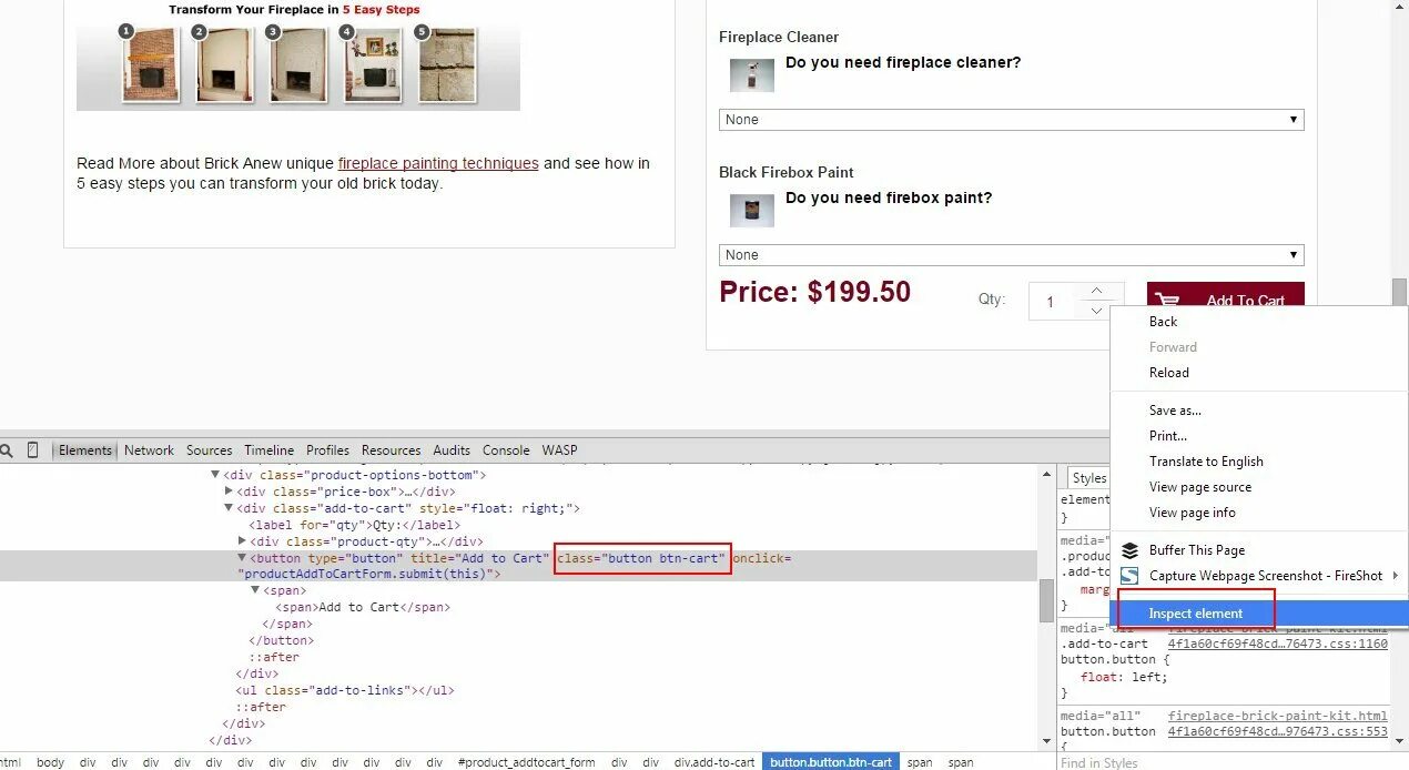 Add to span. Add to cart. add to cart button css. add to cart button transform.