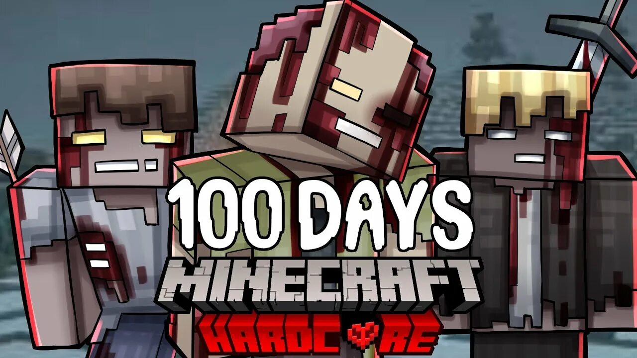 Minecraft 100 Days Survival. Minecraft 100 Days on a Infested Ocean.