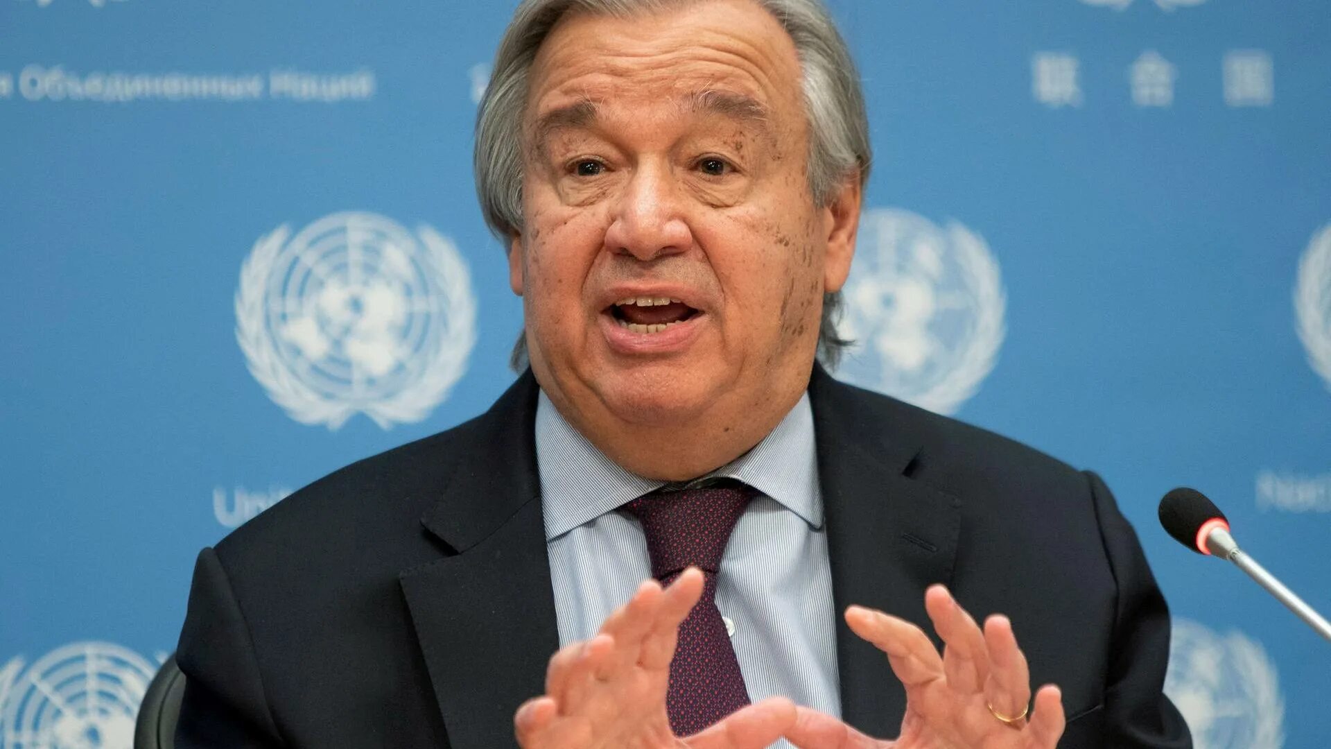 UN Secretary-General Calls for the Creation of an Independent Palestinian State