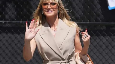 Heidi Klum ist zurück aus dem Urlaub - und schon wieder im TV 