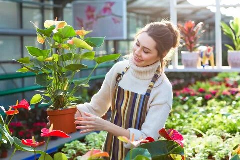 Plant woman