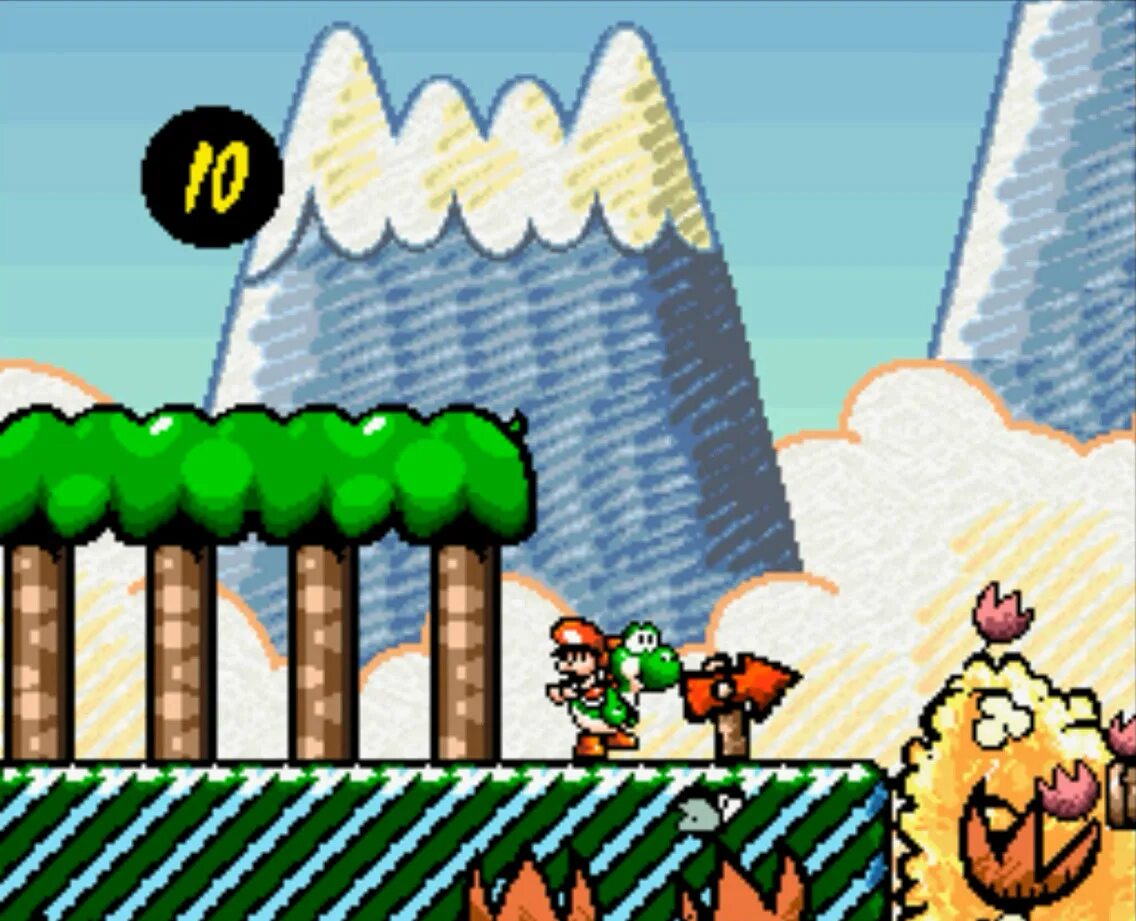 Mario yoshi island 2