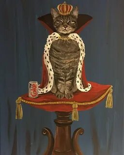 Кот король