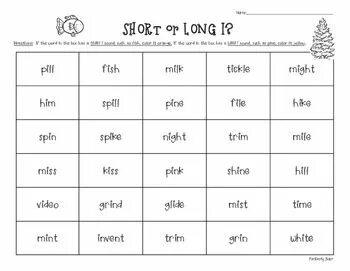 Long short english