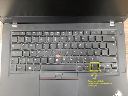 Numlock на ноутбуке