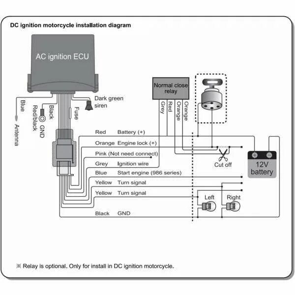 15+ Honda Motorcycle Alarm System Diagram