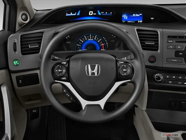 Панель приборов в 3D карбон Honda Civic 5D (8G), 1,8 л, 2008 года тюнинг DRIVE