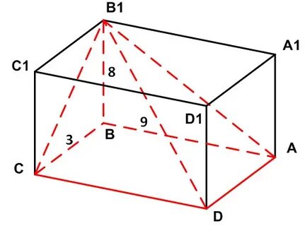 Найдите объем многогранника abcda1b1c1d1