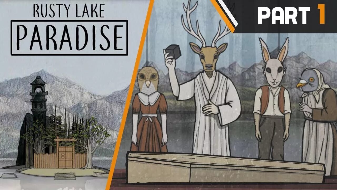 Lake paradise прохождение. Rusty lake геймплей. rusty lake paradise яой.