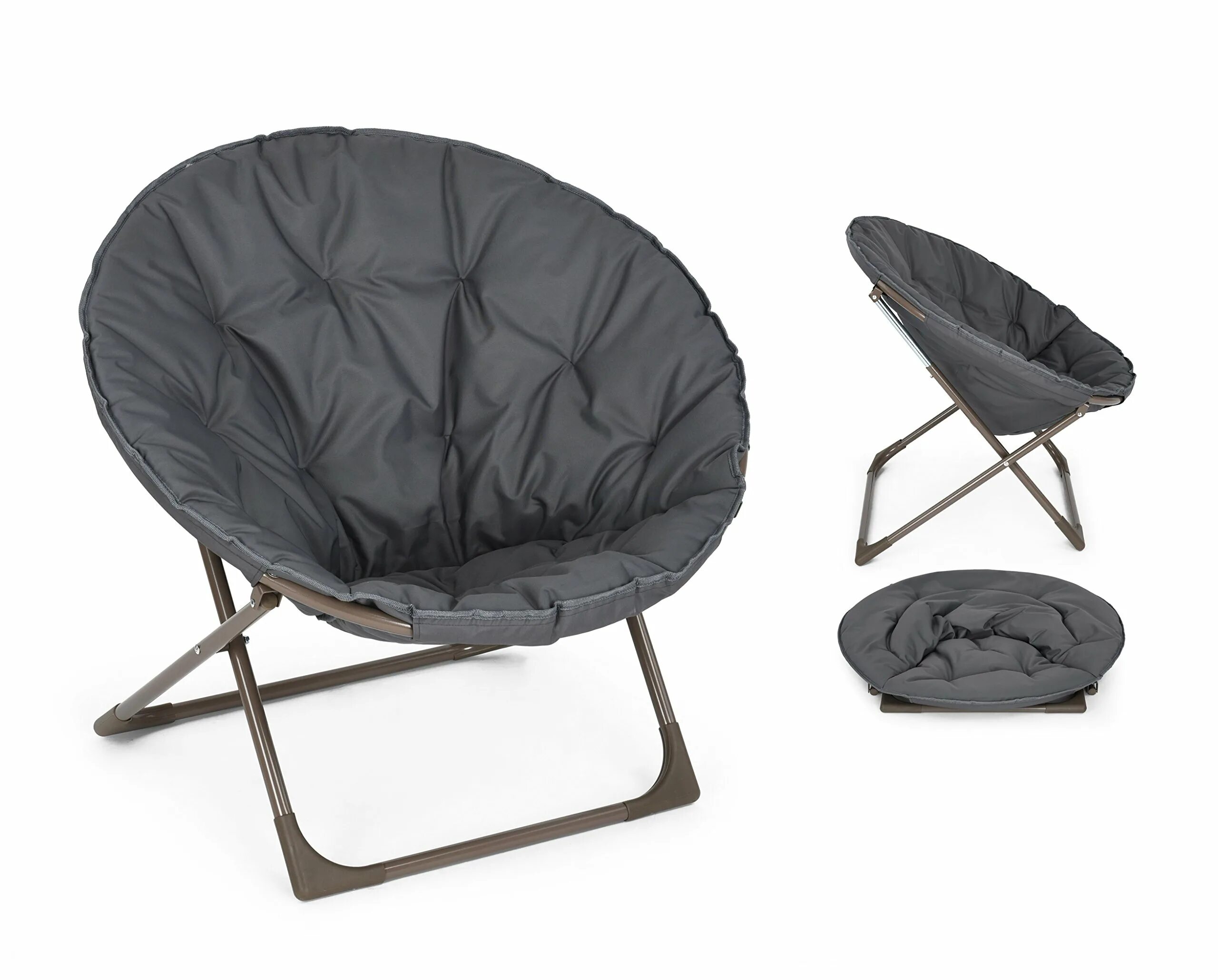 Кресло луна складное. Стул складной круглый. Moon chair. Стул для медитации. Moon chair.