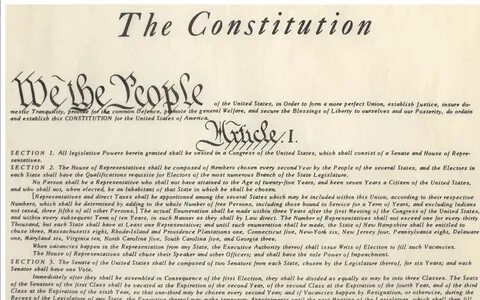 A constitution may be defined