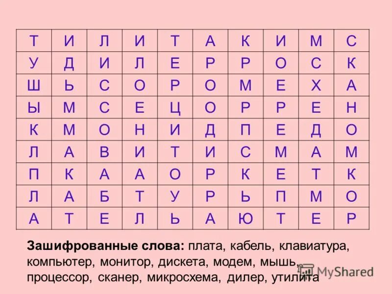 Поиск слов в таблице. Зашифрованные слова. Найди слово. Нахождение слов в таблице букв. Найди слова в таблице.