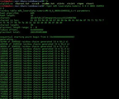Table generate