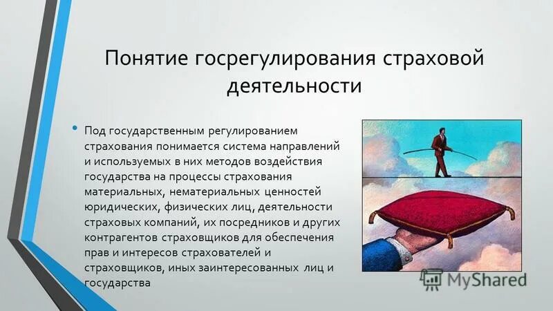 Оценка страховой деятельности