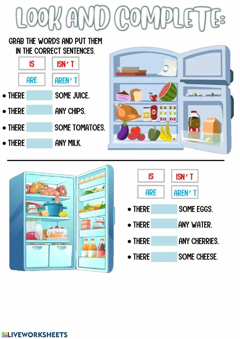 There aren t a lot of. There is there are продукты упражнения. There is there are food упражнения. There is there are countable uncountable. There is there are countable uncountable Worksheets for Kids.