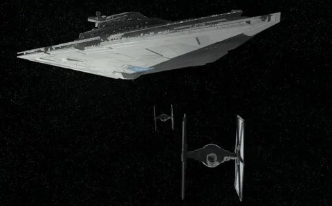 Stars Wars White Triangle Ship 