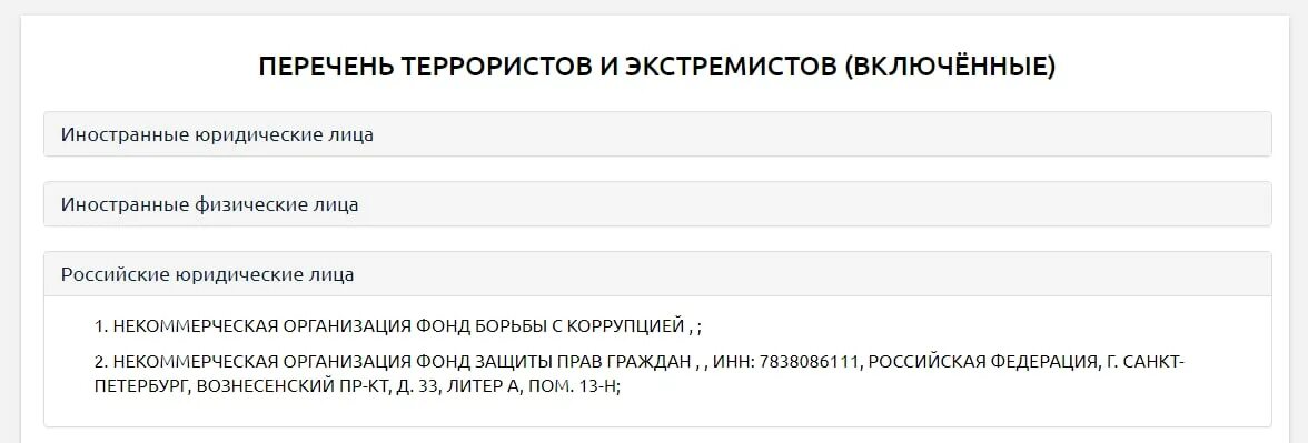 Навальный в списке экстремистов. Перечень террористов и экстремистов. Список террористов и экстремистов Росфинмониторинга. Реестр террористов и экстремистов Росфинмониторинга. Росфинмониторинг список террористов.