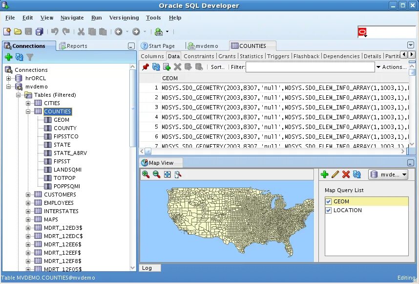 Как открыть карту oracle. Sql карта. sqlmap аналоги. oracle db official site. oracle sql developer.